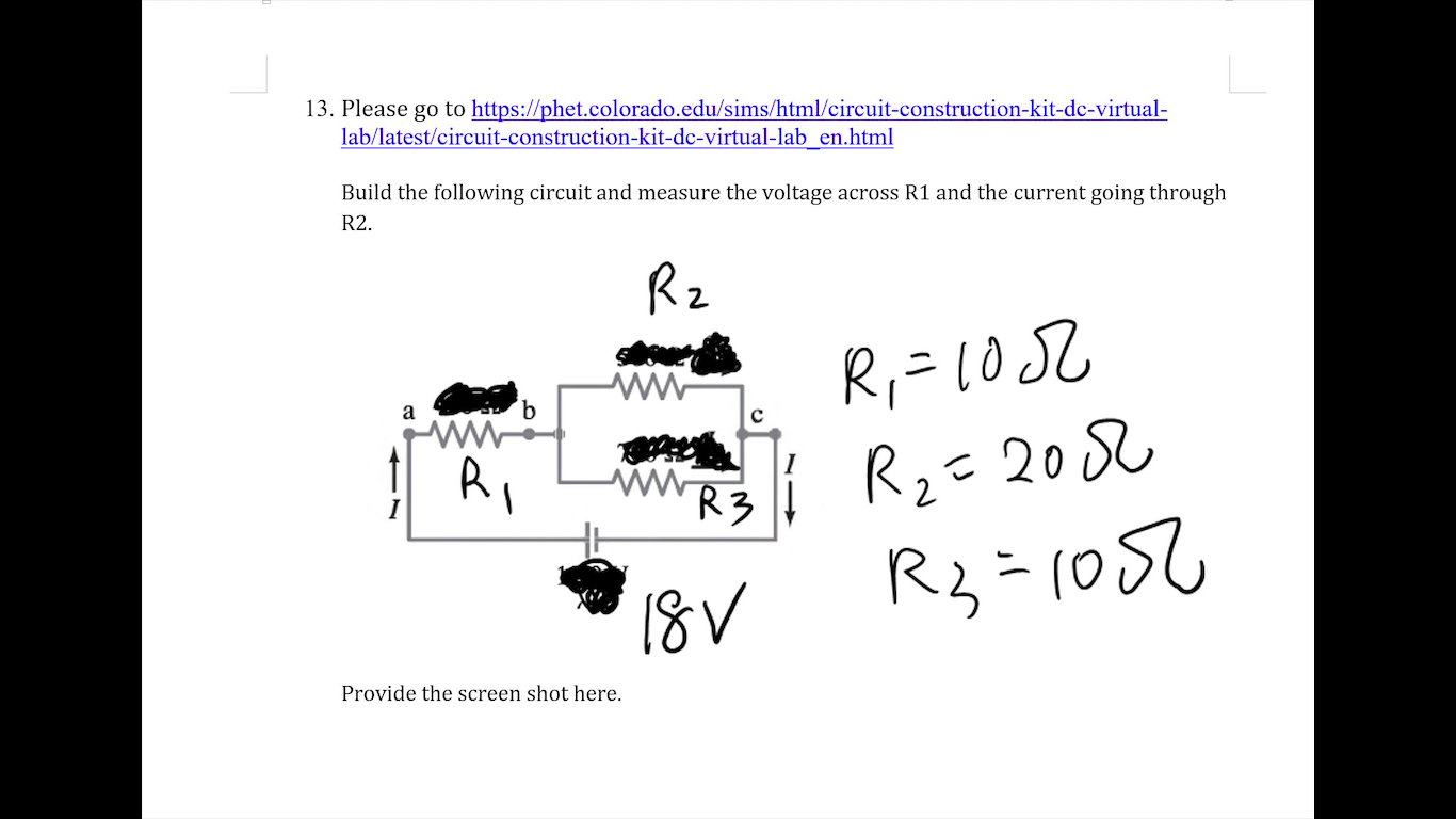 13 Please Go To Https Phet Colorado Edu Sims Html Circuit Construction Kit De Virtual Lab Latest Circuit Constructio 1