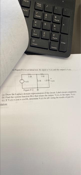 Lock Pao 7 Home B 1 9 Paup 5 6 End 3 Pod O Insert Delete In Figure P 2 Is At Initial Rest Iis Input Is Vitund The Out 1
