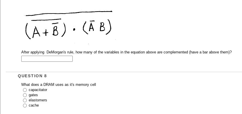6 What Is The 8 Bit 2 S Compliment Binary Value Of The Decimal Number 60 9 What Is The Sign Magnitude Notation Repres 1