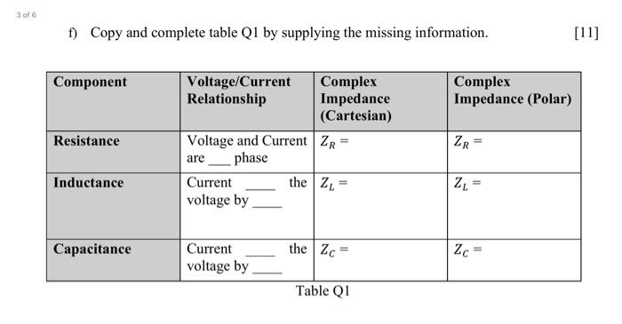 Please Can You Fill The Table What It Actually Needs To Be Completed 1