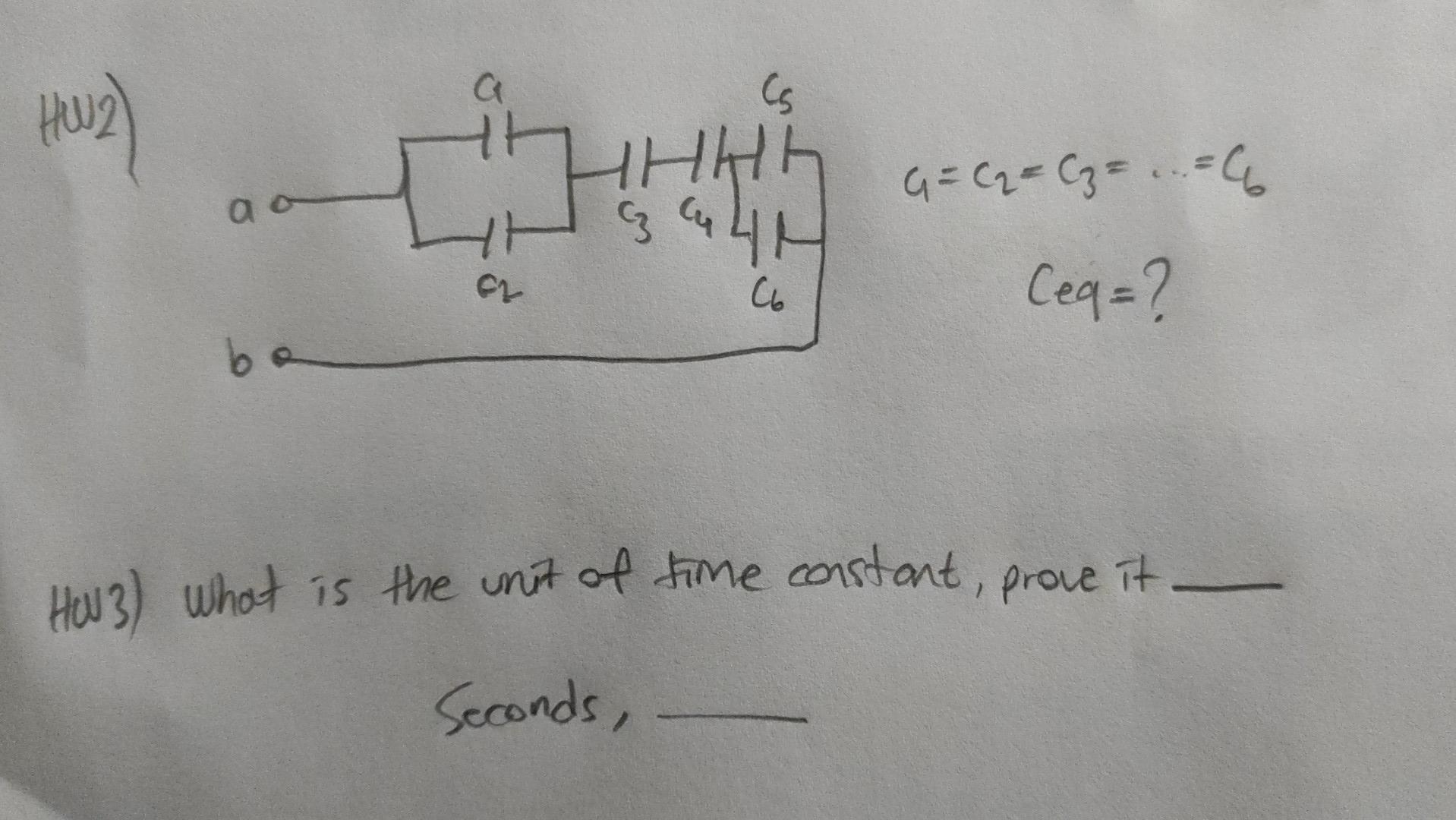 A Huz Co Hhi 44 C6 G C2 Cz 66 Ao 3 Cz Ceq Ba How 3 What Is The Unit Of Time Constant Prove It Prove It Secon 1
