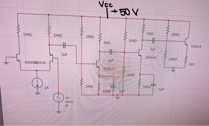 Perform Circuit Analysis And Calculate The Gain And Then Add A 0 2k Resistor To The Load And Perform Circuit Analysis An 1