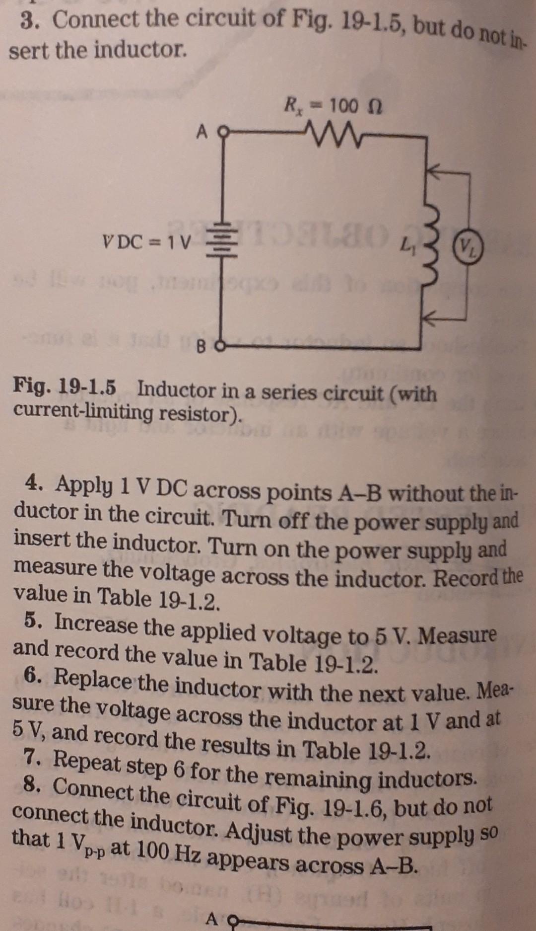 Table 19 1 2 Inductors Value H And Resistance Vr 1 V Vz Vi 5 V Vl F 100 Hz Vac 1 V Vac 5 V P F 15 Khz Vac 1 Vp P V 4