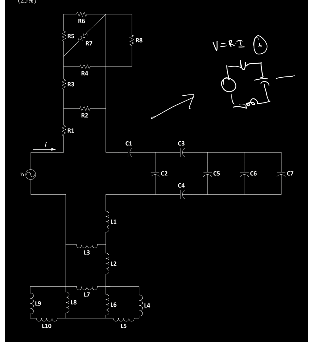 Amplitude 50 V Frequency 100 Hz Phase Is 0 A The Expression Of The Current I Think It Is 50sin 200pit B Calcul 1