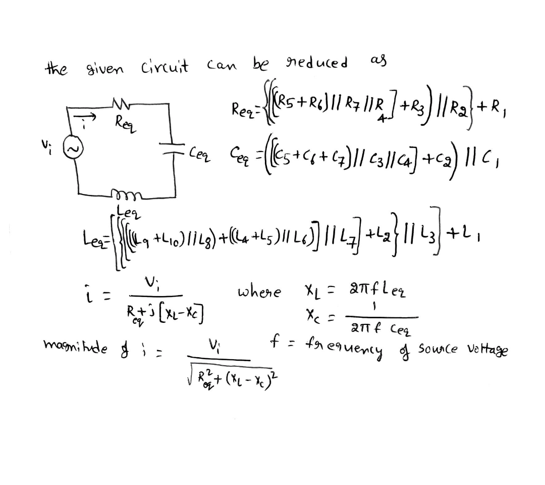 Amplitude 50 V Frequency 100 Hz Phase Is 0 A The Expression Of The Current I Think It Is 50sin 200pit B Calcul 2