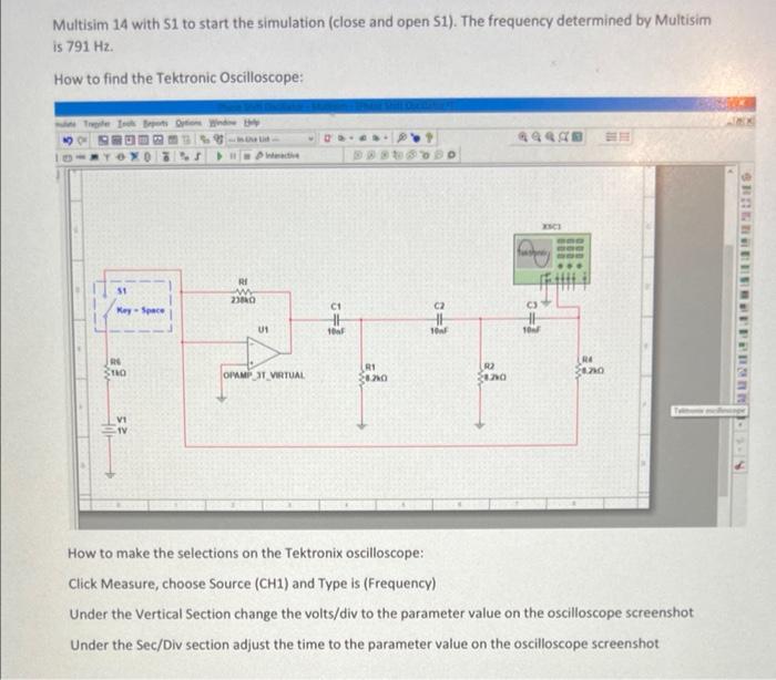Lab 6 Oscillators 7 Voltage Regulators Part 1 Design A Phase Shift Oscillator For A Frequency Of 800 Hz The Capacitor 2