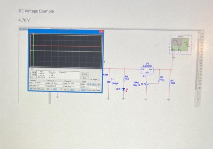 Lab 6 Oscillators 7 Voltage Regulators Part 1 Design A Phase Shift Oscillator For A Frequency Of 800 Hz The Capacitor 10