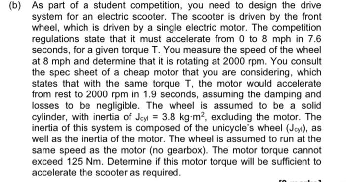 Discuss Why Designing Electrical Drives Requires The Knowledge Of Both Electrical And Mechanical Parameters And What Is 2