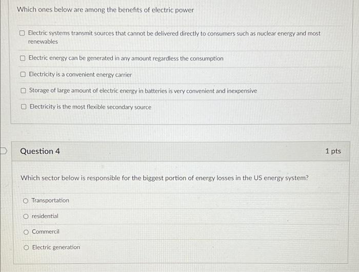 Which Ones Below Are Among The Benefits Of Electric Power Electric Systems Transmit Sources That Cannot Be Delivered Dir 1