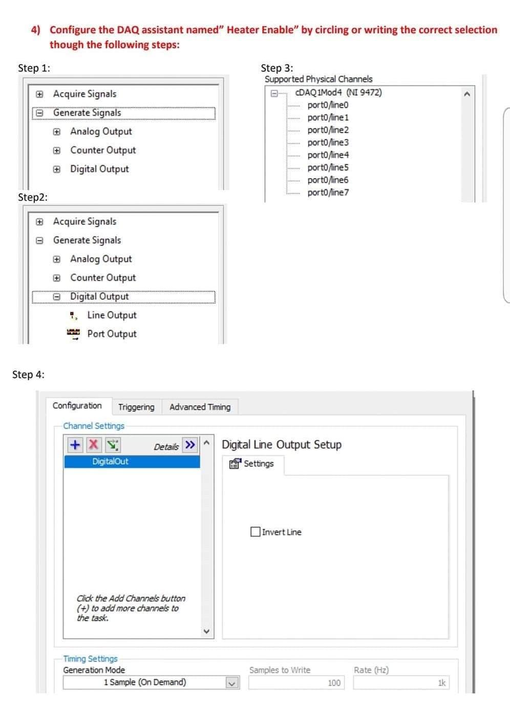Hello I Want The Solve Of This Assignment Of Process Trainer On Labview 5