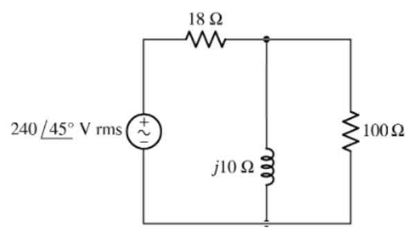 Determine The Complex Power Absorbed By Each Passive Component In The Circuit Of Fig 11 47 And The Power Factor At Whic 1