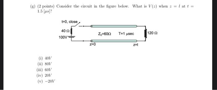 F 2 Points To Match A Load Of Zl 30 2 To A Transmission Line With Characteristic Impedance Zo 75 12 We Can 3