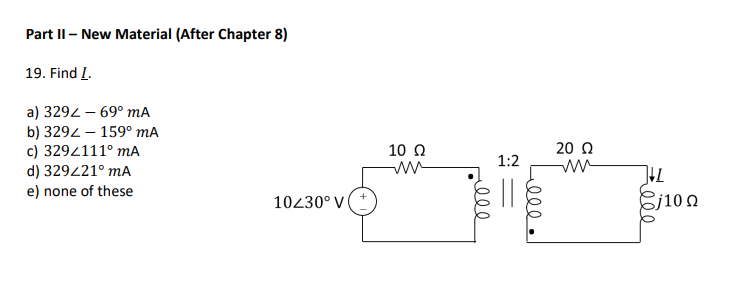 Part Ii New Material After Chapter 8 19 Find I A 3292 69 Ma B 3292 1590 Ma C 329 111 Ma D 329221 Ma E 1