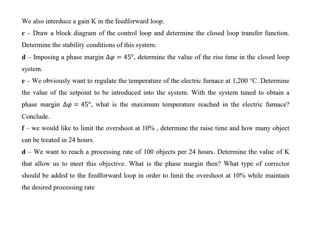 Temperature Control To Meet Design Requirements An Electric Furnace Intended For The Heat Treatment Of Objects Consists 2