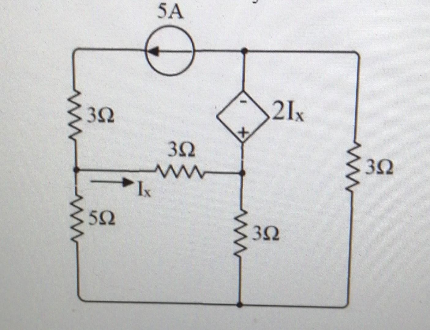 Solve Ix And The Branch Currents Using Nodal Analysis 1