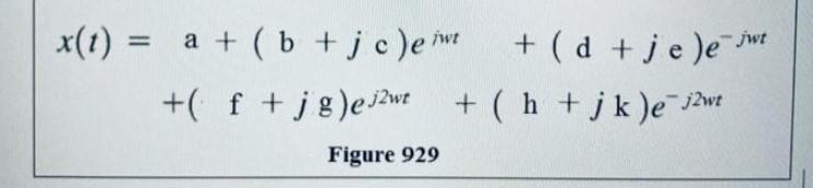The Fundamental Frequency Is 6000 Hz Find A B C D E F G H K X T 13 15cos 2 6000 Pi T 11sin 2 6000 Pi 1