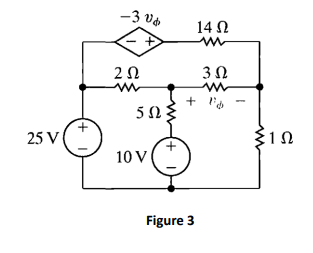 Build The Circuit Shown In Figure 3 Using Multisim And Apply Mesh Analysis To Calculate All The Mesh Currents Show All 1