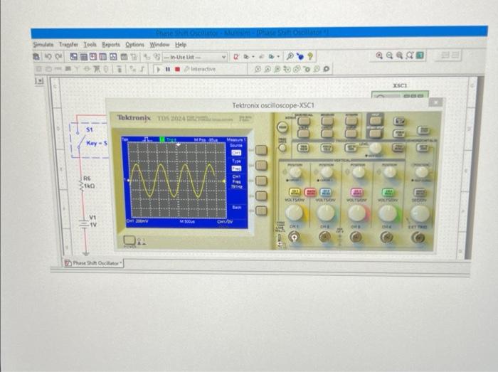 Multisim 14 With 1 To Start The Simulation Close And Open 51 The Frequency Determined By Multisim Is 791 Hz How To F 4