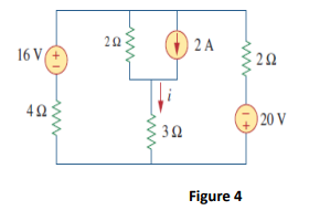 2 Build The Circuit Shown In Figure 4 Using Multisim And Apply The Principle Of Superposition To Calculate Current I S 1