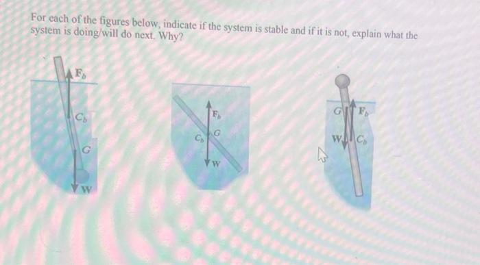 For Each Of The Figures Below Indicate If The System Is Stable And If It Is Not Explain What The System Is Doing Will D 1