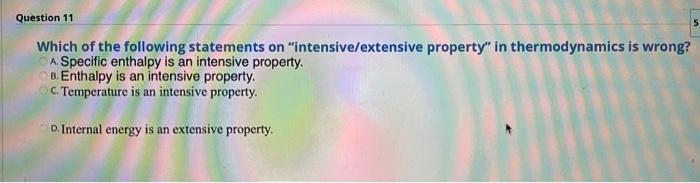 5 Points Sve Answ Question 9 Which Of The Following Statements On Heat Convection Is Wrong A Convection Heat Transfer R 2