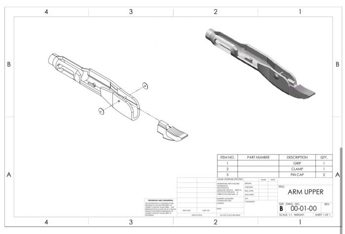 Practice Exercise Matching Parts With A Bom Engineering Graphics Exercises Assemblies In Engineering Graphics Solid 2