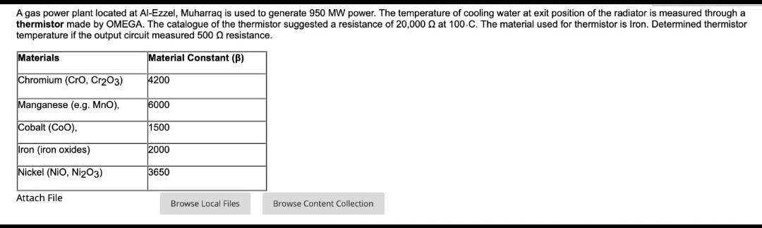 A Gas Power Plant Located At Al Ezzel Muharraq Is Used To Generate 950 Mw Power The Temperature Of Cooling Water At Ex 1