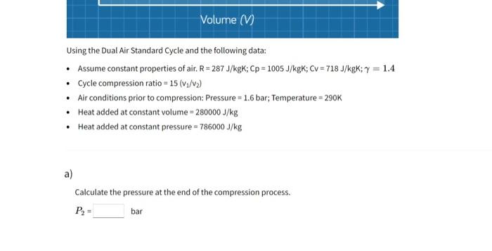 K To The Menu Sem2 Wks9 11 Dual Cycle The Figure Below Is The Basic Plot Of Pressure Vs Volume For The Dual Standard C 2