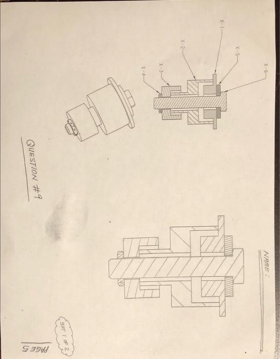 9 How Many Full Threads Are Exposed Beyond The Nut In The Shown Assembly On Sht 1 Of 2 125 Pts To Ensure Maximum Poi 4