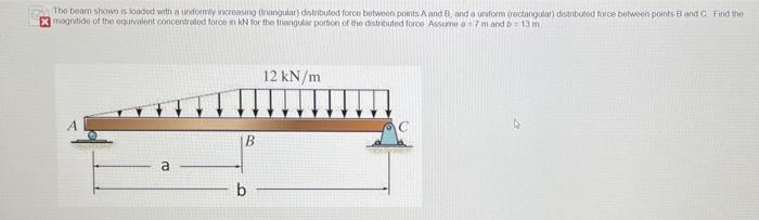 The Boat Shows Loaded With A Normy Oraing Regular Dierouted For Between Points And And A Uniform Rectangular Distribu 2