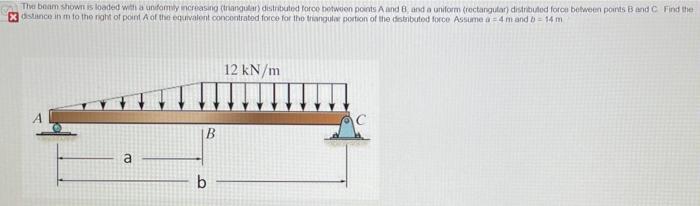 The Boat Shows Loaded With A Normy Oraing Regular Dierouted For Between Points And And A Uniform Rectangular Distribu 6