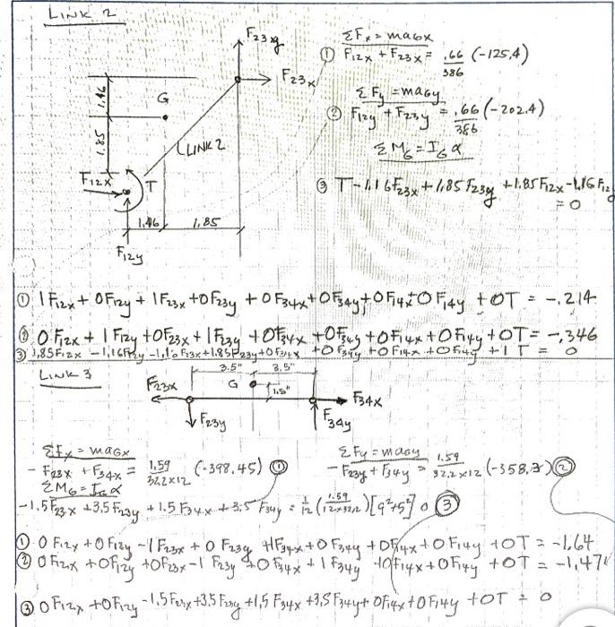 A 7in B 7in C 7in D 6in E 6in Theta 2 30 Degrees Algular Velocity Of Link 2 350 Rpm Clockwise 8