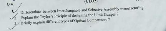 Subject Quality Engineering 1