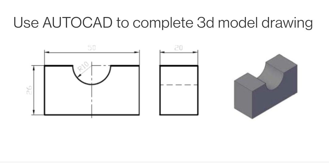 Please Complete Those 3d Model Drawing As Soon As Possible Thanks Needs Urgent 1 2 3 2