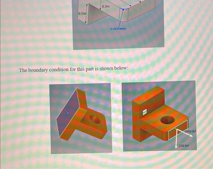 Your Degrees Of Freedom Dof In Designing This Part Are The Material Selection And Slight Modification In Overall Shape 2