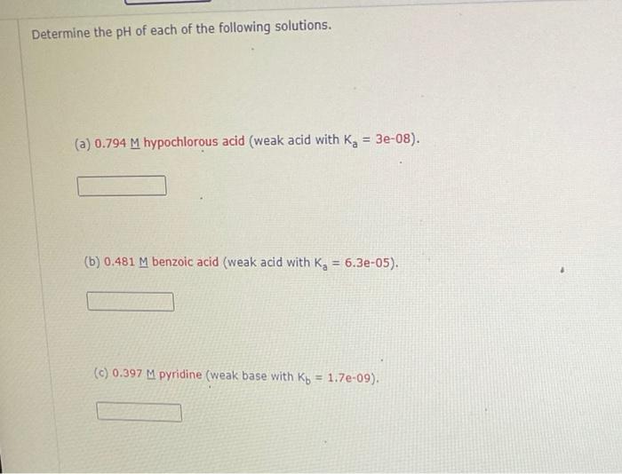 Calculate The Percent Ionization Of Arsenous Add H A50g In Solutions Of Each Of The Following Concentrations K 5 1 2