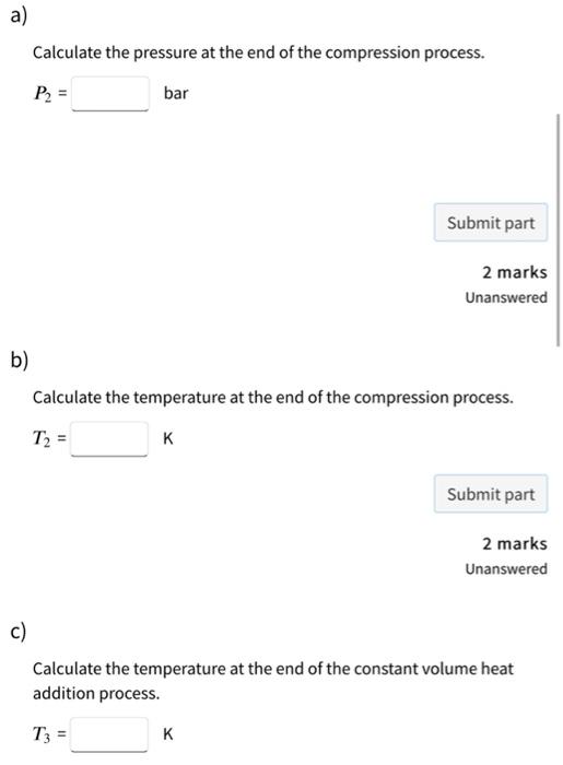 The Figure Below Is The Basic Plot Of Pressure Vs Volume For The Dual Standard Cycle Constant Pressure Heat Addition 4 2
