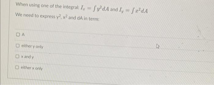 U Question 1 1 Pts We Have 4 Sections About Moments Of Inertia Using The Integral Method Moments Of Inertia Using T 9