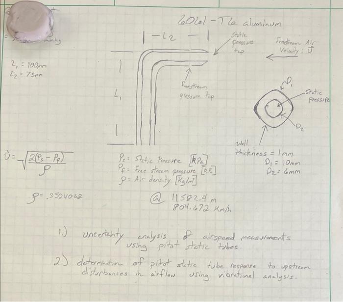 20re The Aluminum Statle Pressure Frastream Air 1 12 Velaity Of 2 5 100mm 2 75mm Finestream L Pressure To Static Pre 1