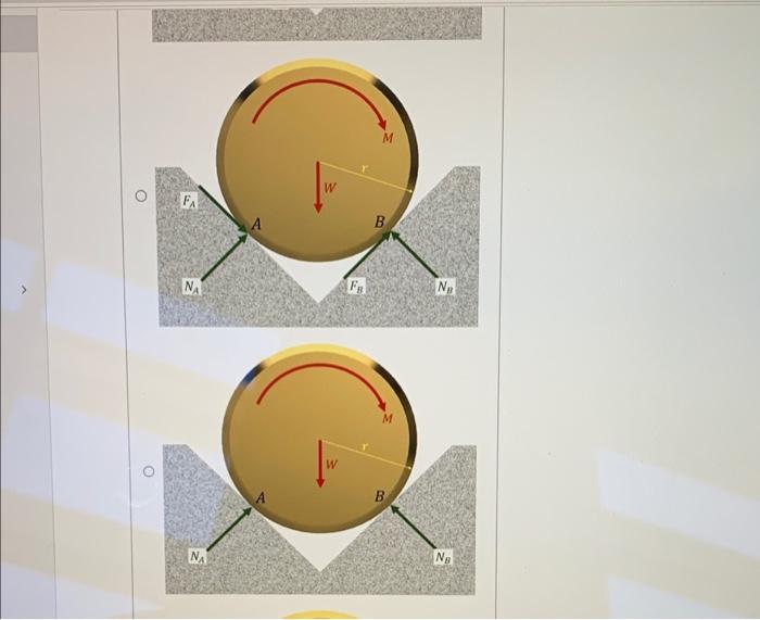 Abrana Disk Of Radius 0 9 Ft And Weight 505 Lbsts In A Right Angio Groove Made Of Granto The Disk Makes Contact With Th 3