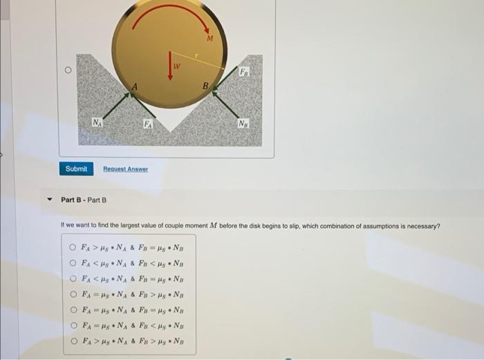 Abrana Disk Of Radius 0 9 Ft And Weight 505 Lbsts In A Right Angio Groove Made Of Granto The Disk Makes Contact With Th 4