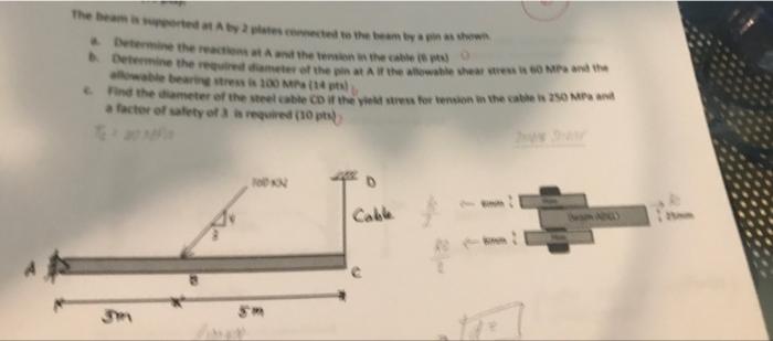 The Beated By Es Come To The Beam By Determine The React Them On The Determine The Rear The Sweet And Bere 100 M Find Th 1