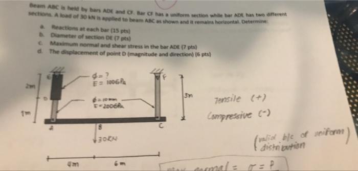 The Beated By Es Come To The Beam By Determine The React Them On The Determine The Rear The Sweet And Bere 100 M Find Th 2