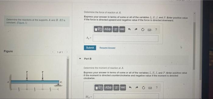 Determine The Form Of Action At Express Your Answer In Terms Of Some Or All Of The Variables L B I And P Enter Positi 1