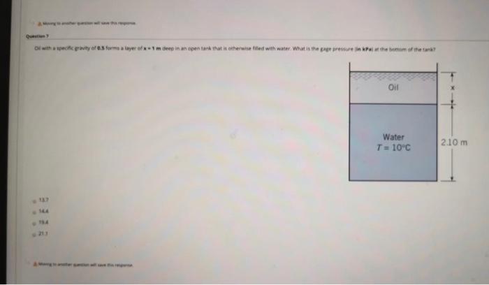 Or With A Peak Wity Or 0 3 Forma Yerdem Deep In An Open And That Is Otherwise Filed With Water What Is The Paper Pressur 1