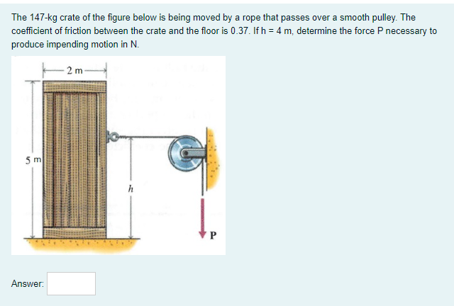 Question3 B Determine The Effective Distance X From The Center Of Gravity Of The Crate At Which The Total Force R Act 1