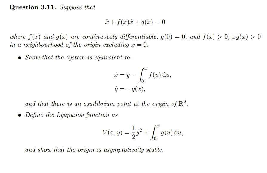 Question 3 11 Suppose That C F X I G X 0 Where F X And G X Are Continuously Differentiable G 0 0 And F 1