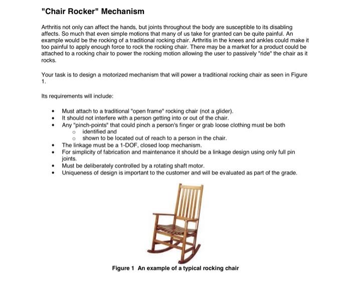 Chair Rocker Mechanism Arthritis Not Only Can Affect The Hands But Joints Throughout The Body Are Susceptible To Its 1