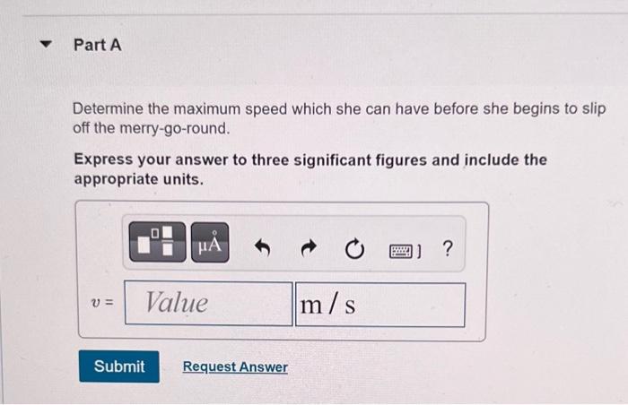 A Girl Having A Mass Of 25 Kg Sits At The Edge Of The Merry Go Round So Her Center Of Mass G Is At A Distance Of 1 5 M 2