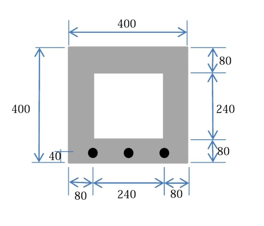 The Figure Shown Below Is A Hollow Pre Cast Beam Designed For A Shopping Mart Somewhere In Cubao This Beam Has A Simple 1